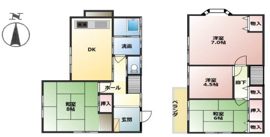 【間取り】 | 子供が1人1人それぞれの部屋を作りたいのであれば、4DKの中古戸建て住宅が、おすすめです。隣近所とは距離があることで、騒音問題など気にせず暮らせます。ダイニングでの友人を呼んでの食事会も可能です。