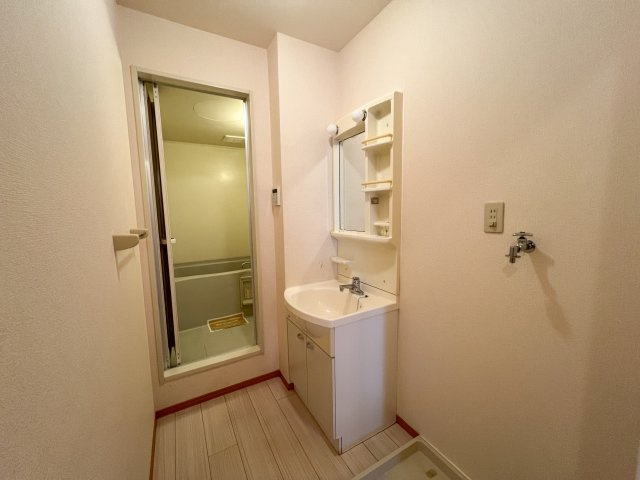 セジュール妙見 B棟の洗面所