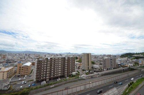 クレアガーデン高須A棟の展望|高層階の為、眺望陽当り良好です