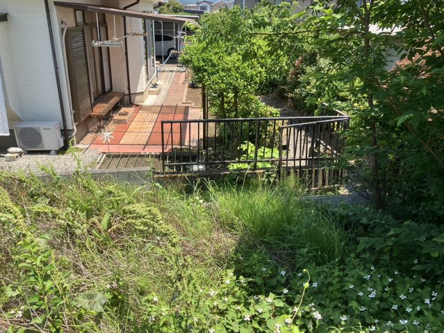 桐生市広沢町二丁目戸建の庭