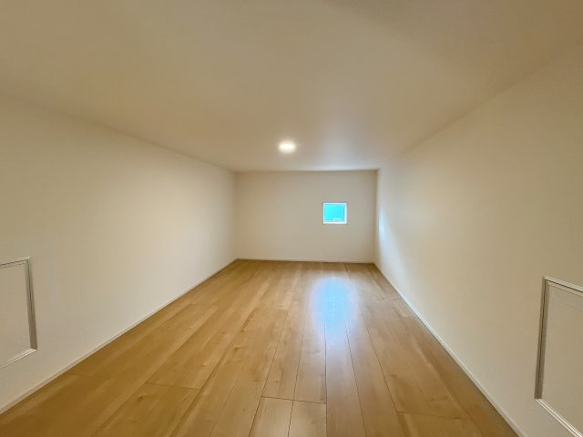 深谷市上柴町西5丁目　新築戸建　の収納|7.5帖の小屋裏収納
