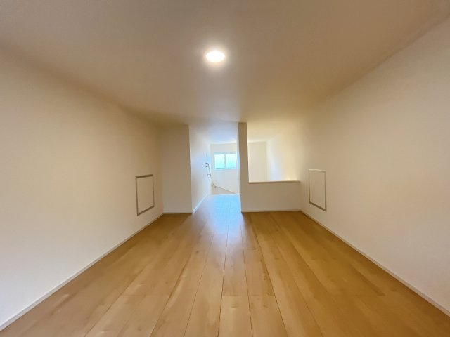 深谷市上柴町西5丁目　新築戸建　の収納|7.5帖の小屋裏収納
