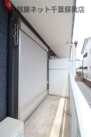 リブリ・MYU市原のバルコニー|バルコニー付きです