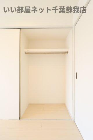 リブリ・MYU市原の収納|収納のためのスペースです