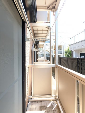 ハウス松園のバルコニー|バルコニー付きです