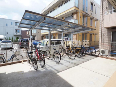 【その他共用部分】 | アクアベル | 駐輪スペース