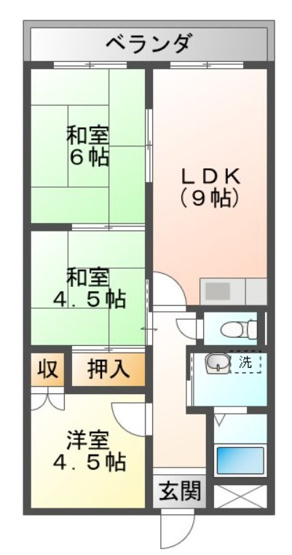 【間取り】 | メゾンボヌール