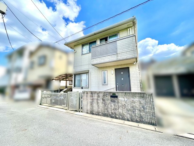 千種区東千種台戸建の外観|パナソニックホームズ施工　建物面積32.58坪　間取4LDK＋納戸　