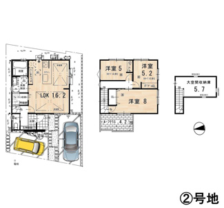 【間取り】 | 浄土寺下南田町　新築戸建【2025年9月完成予定】