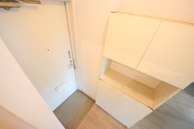 グランディーナ左京の玄関