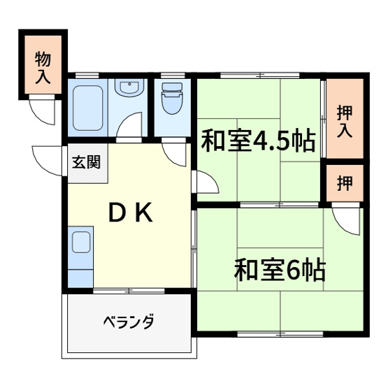 【間取り】 | 暁マンション
