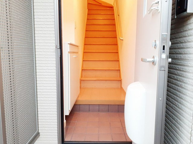 ウィスティリアの玄関|ゆったりとした玄関です