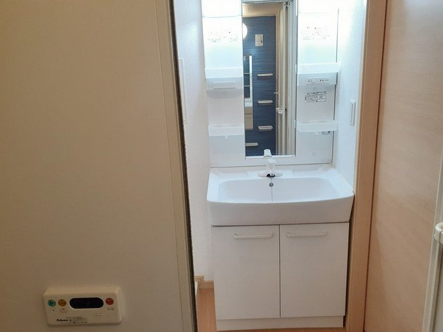 ウィスティリアの洗面所|コンパクトで使いやすい洗面所