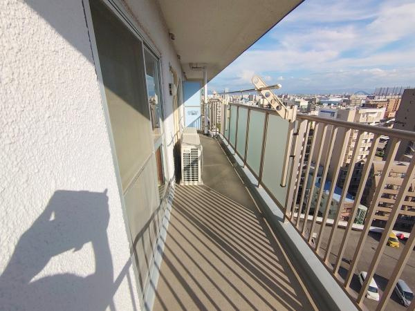 【バルコニー】 | ユニハイム市岡