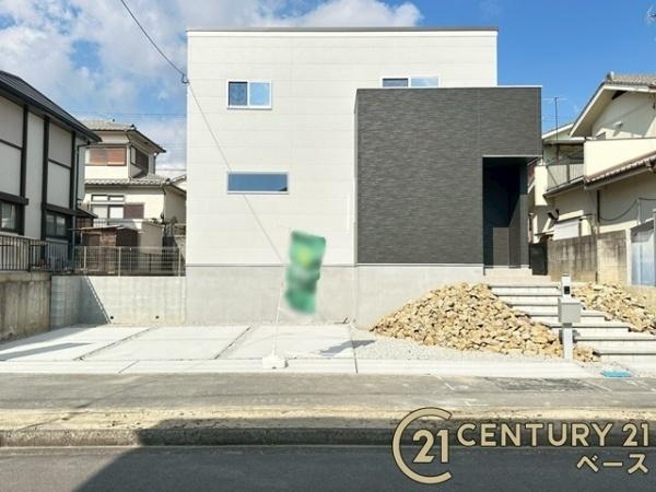 大和郡山市泉原町 ／新築一戸建の外観|■現地撮影写真■敷地面積は約６０坪と広々しています！お気軽にお問い合わせください！