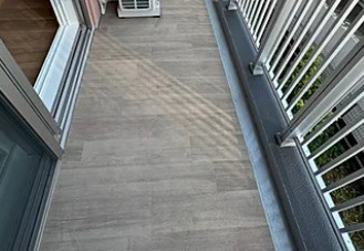 パークアクシス品川天王洲アイルのバルコニー