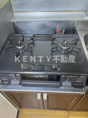 【キッチン】 | ハイツリベルテ | きれいなキッチンです