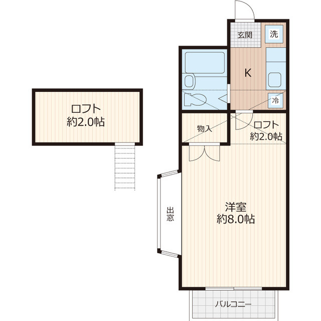 サンヒルズ鷺ヶ森の間取り