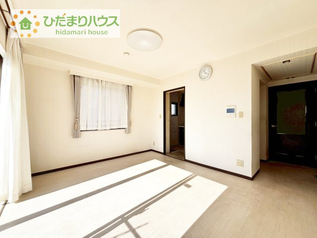 【居間・リビング】 | ウッドパーク四季の丘ウエスト | 早くお仕事終わらせて、家に帰りたくなるようなリビングです(^^♪