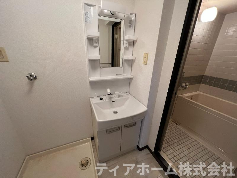 サンメゾン橋本弐番館の洗面所