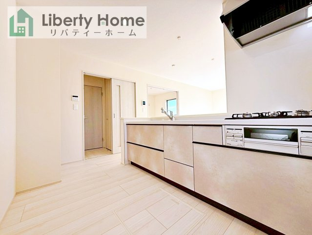 第1常総市東野原　新築戸建　3号棟の庭