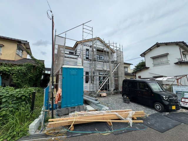 ーBloomーブルームー小倉南区八幡町6期　【小倉南区　新築戸建て】の外観|現地撮影　2025,9,2　ーBloomーブルームー小倉南区八幡町6期　【小倉南区　新築戸建て】