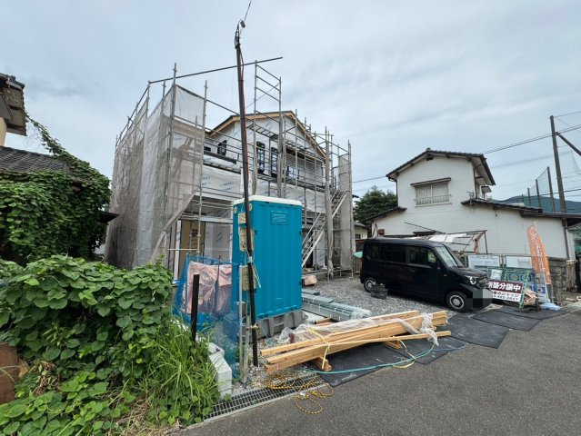 ーBloomーブルームー小倉南区八幡町6期　【小倉南区　新築戸建て】の外観|現地撮影　2025,9,2　ーBloomーブルームー小倉南区八幡町6期　【小倉南区　新築戸建て】