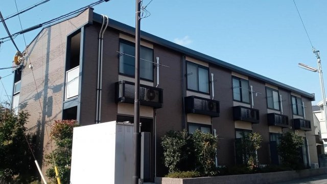 明石市上ノ丸２丁目のアパートの外観