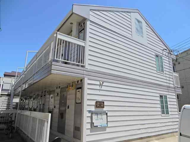 神戸市灘区天城通７丁目のアパートの外観