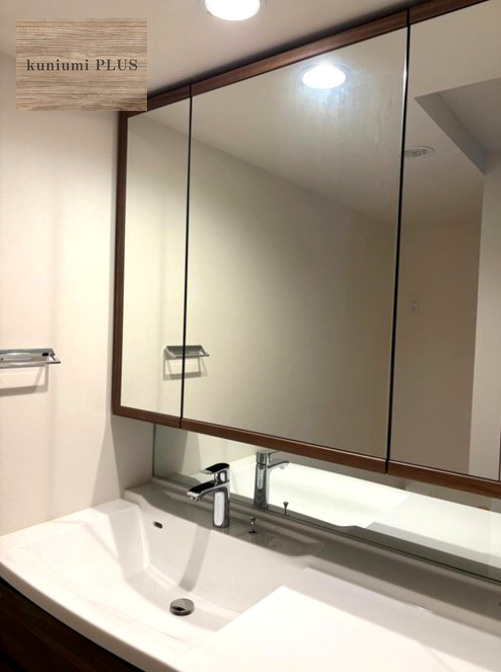 メトライズタワー大阪上本町の洗面所