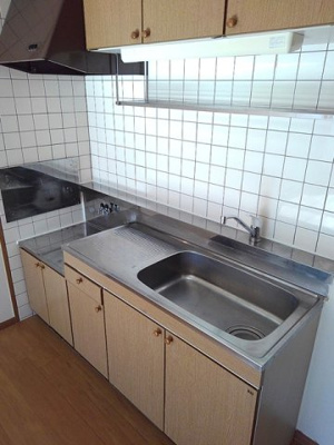 【キッチン】 | クレストールつつじが丘Ｂ | キッチンです