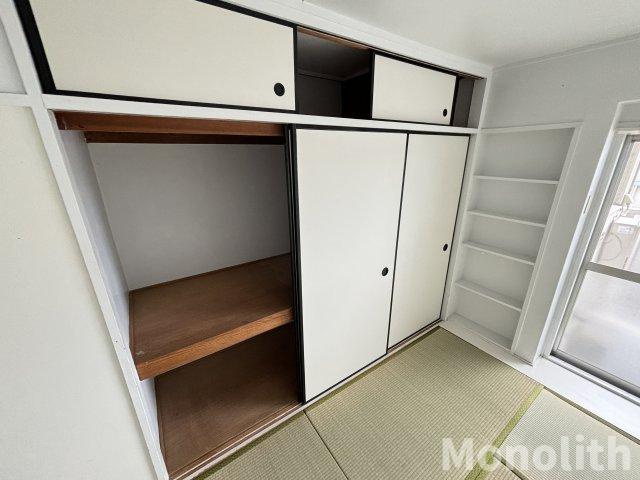 ビレッジハウス葛ノ葉6号棟の収納