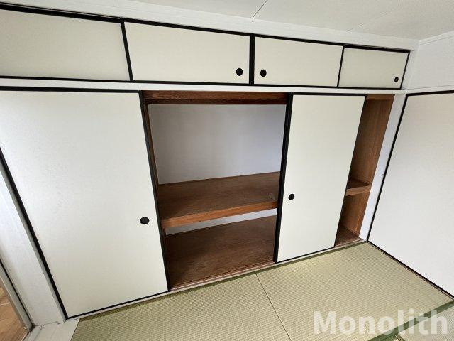 ビレッジハウス葛ノ葉6号棟の収納