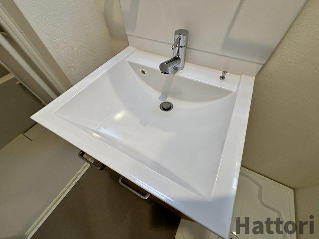 アンジュレジデンス石橋の洗面所