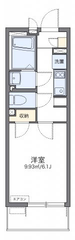 神戸市長田区駒ケ林町１丁目の賃貸マンションの間取り|代表的な間取のため実際の間取とは異なる場合があります