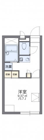 神戸市長田区御蔵通６丁目のアパートの間取り