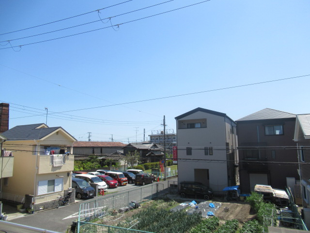 明石市魚住町西岡のアパートの展望