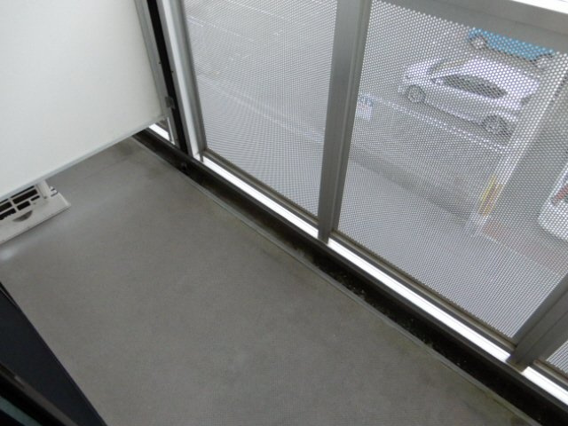 明石市大久保町大窪の賃貸マンションのバルコニー