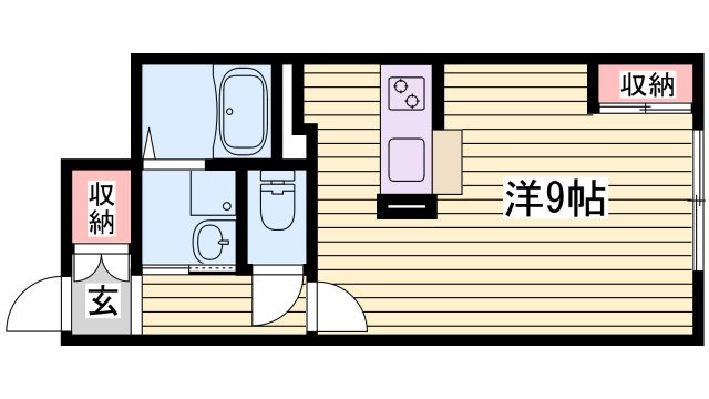 レオネクストアウリィの間取り
