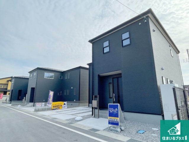 長浜市川崎町　新築一戸建ての外観|安心の10年保証！外観を美しく保ち、雨水で汚れを落とします！気になることがありましたら、お気軽にお問い合わせください！