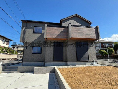【外観】 | 神戸市垂水区小束山5丁目　新築戸建　仲介手数料無料！ | 外観もきれいです