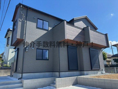 【外観】 | 神戸市垂水区小束山5丁目　新築戸建　仲介手数料無料！ | 外観は落ち着いています