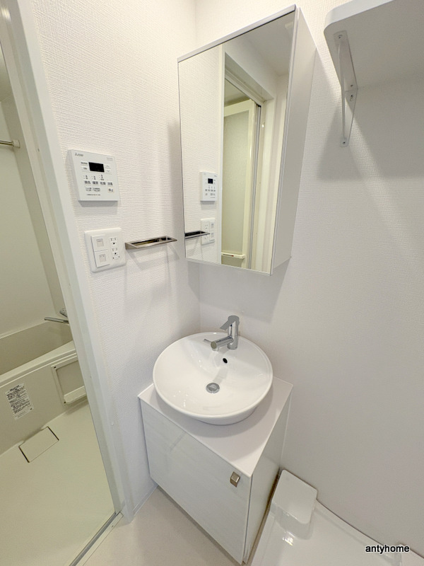 エスリード弁天町NORTH RESIDENCE　仲介手数料無料の洗面所