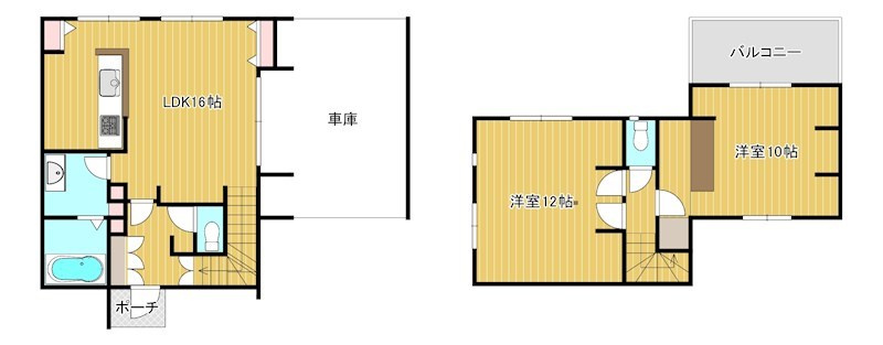 大室３丁目戸建の間取り