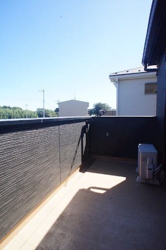 大室３丁目戸建のバルコニー