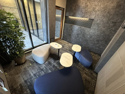 【ロビー】 | グランシェイド二番町 | オシャレなラウンジ付きです