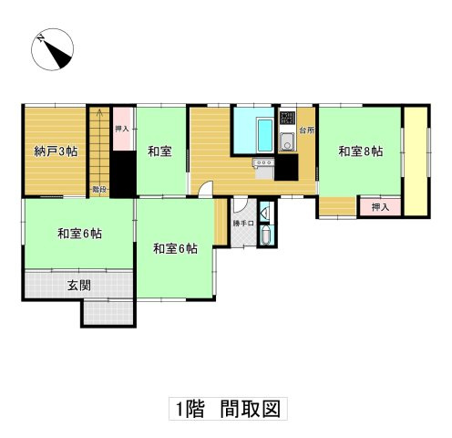 新発田市御幸町2丁目　売地の土地図
