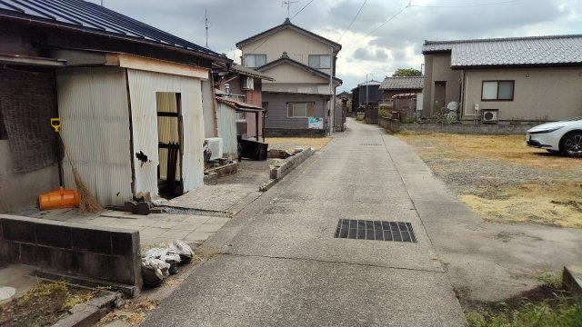新発田市御幸町2丁目　売地の外観