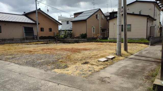 新発田市御幸町2丁目　売地の外観