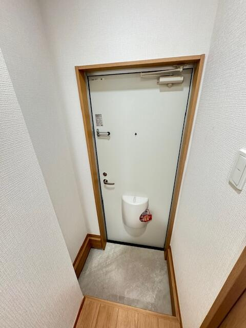 ハイツ柴又の玄関